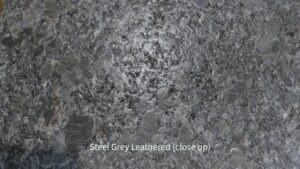 steel grey leathered closeup cool2
